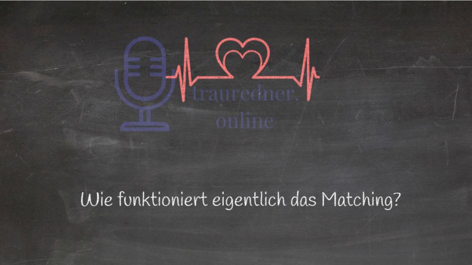 Erklärfilm über das Matching bei trauredner.online